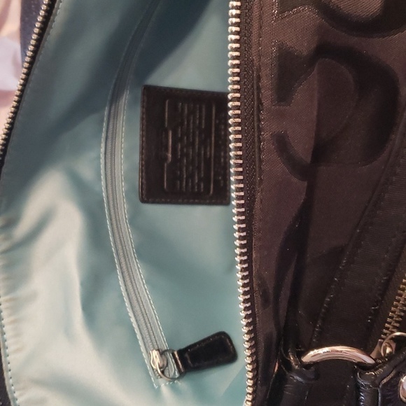 Coach Black Shoulder Bag - Picture 6 of 12